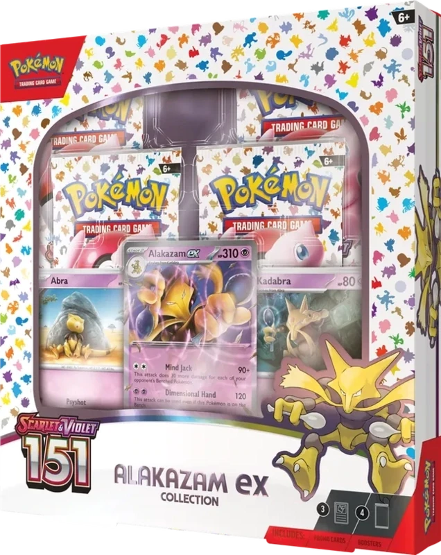 151 - Alakazam EX Collection Box 