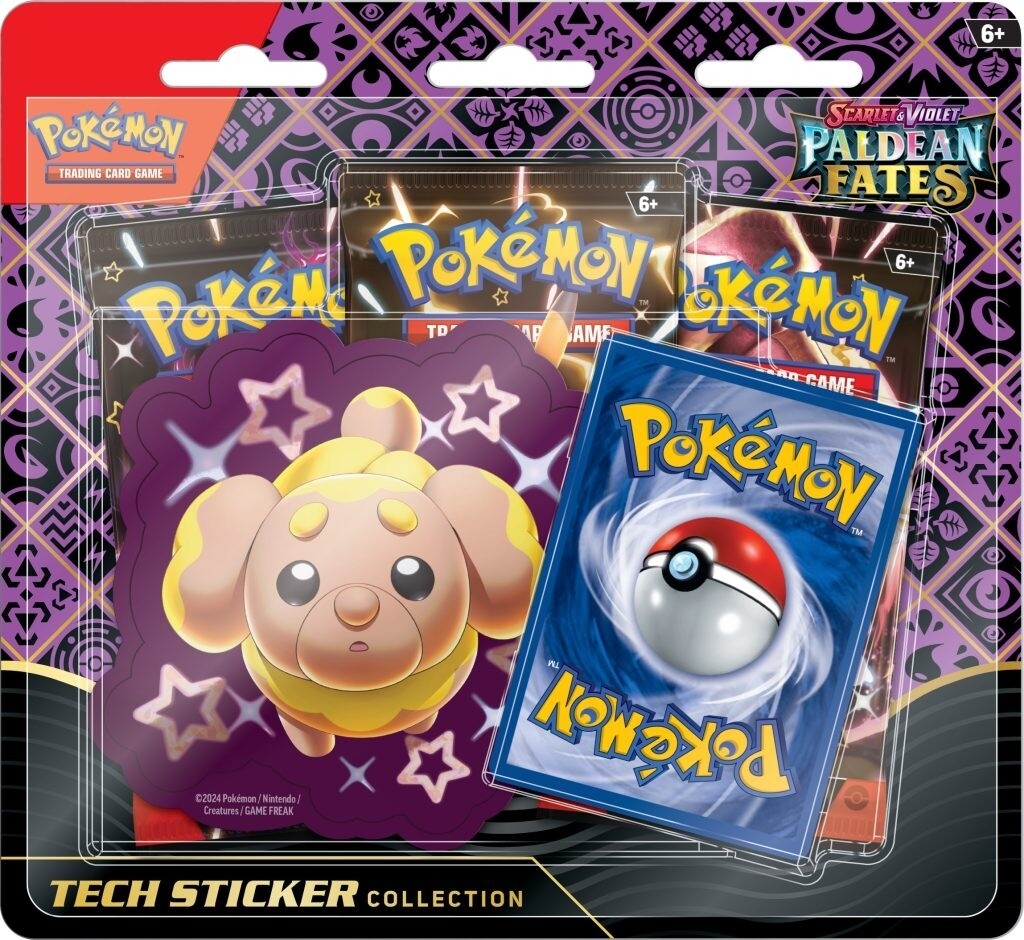 Paldean Fates Tech Sticker Collection Fidough