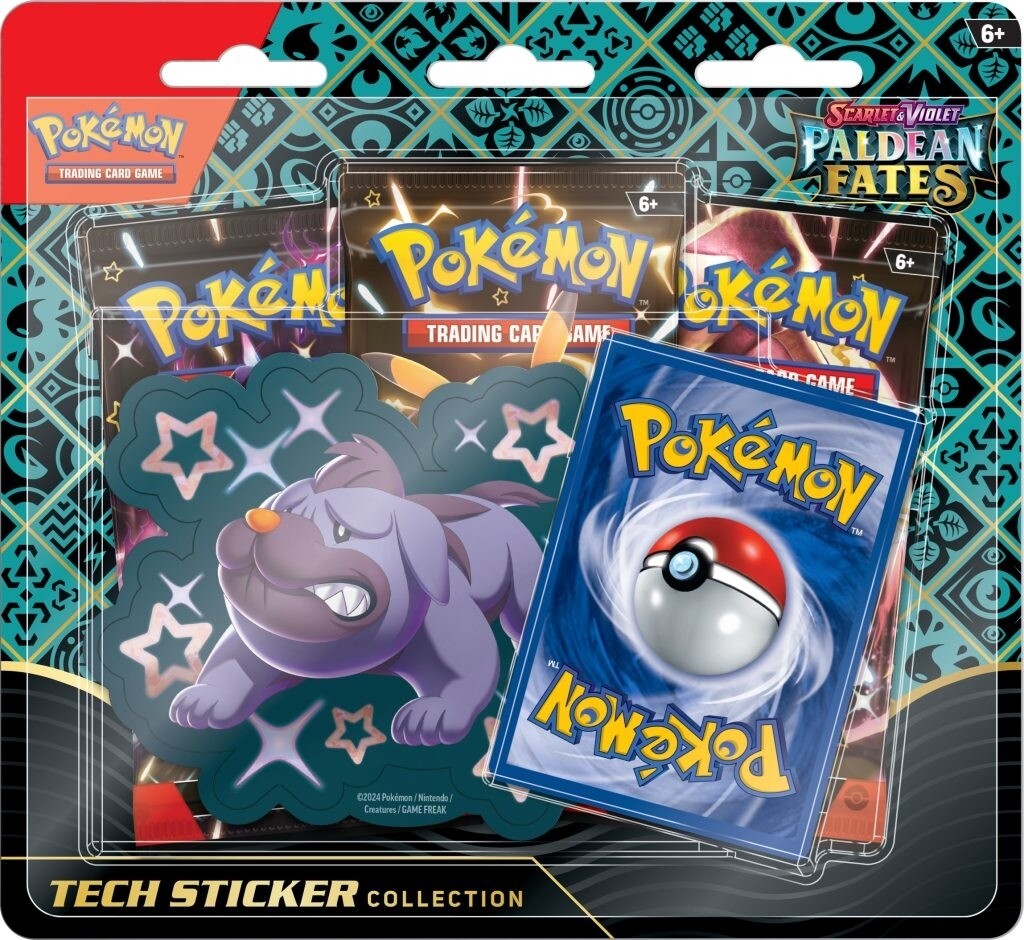 Paldean Fates Tech Sticker Collection Maschiff