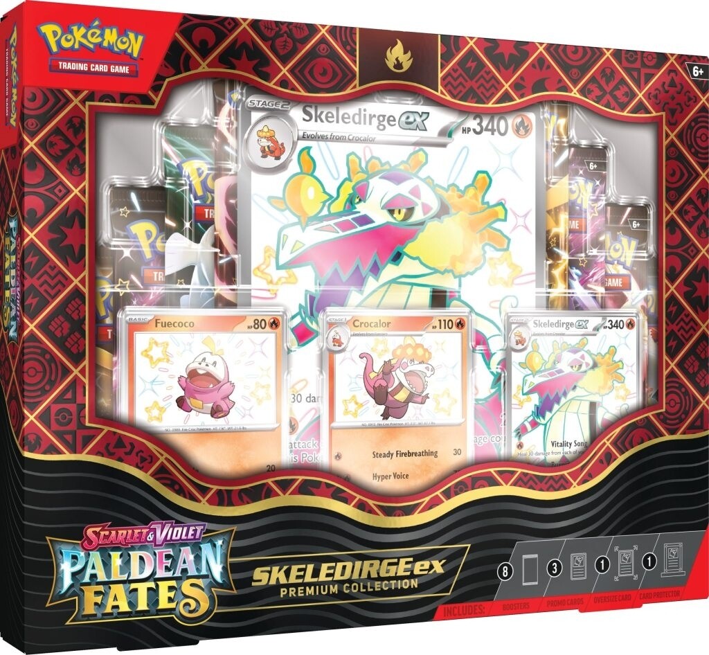 Paldean fates premium collectie box artset