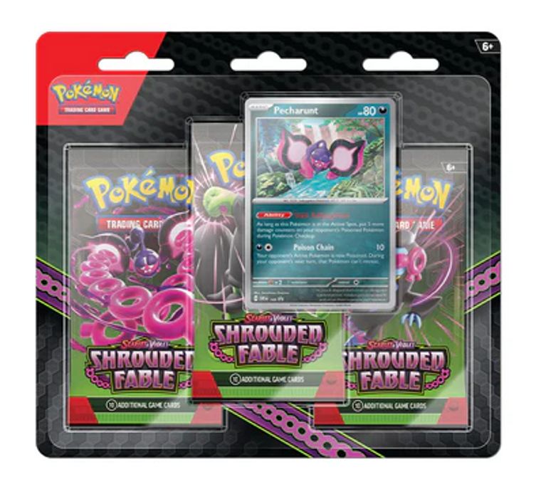 3 pack blister scarlet en violet 6,5