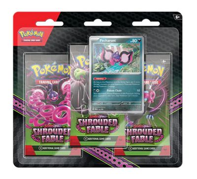 3 pack blister scarlet en violet 6,5