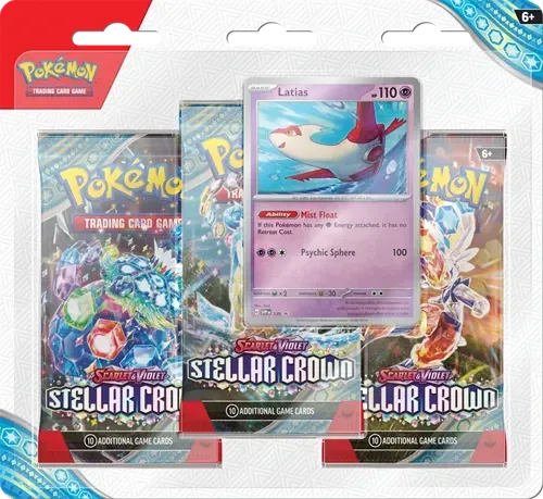 Pokemon - Stellar Crown Booster Blister - Latias