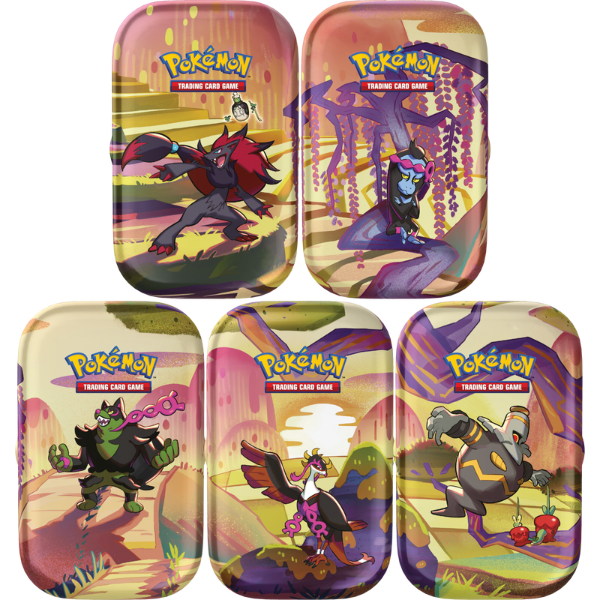 Pokémon Scarlet & Violet Shrouded Fable Mini Tin Artset