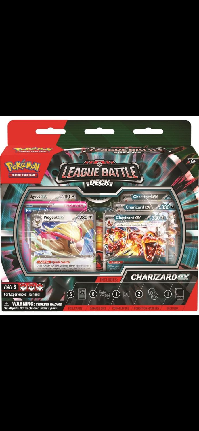 Pokémon charizard league battle deck pre order