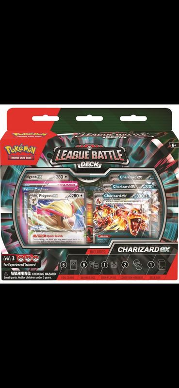 Pokémon charizard league battle deck pre order