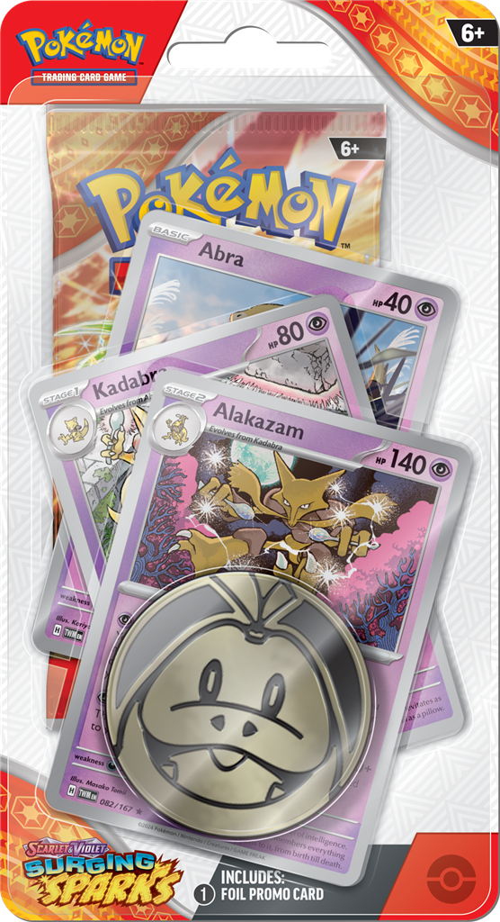 Surging Sparks Premium Checklane Blister Abra