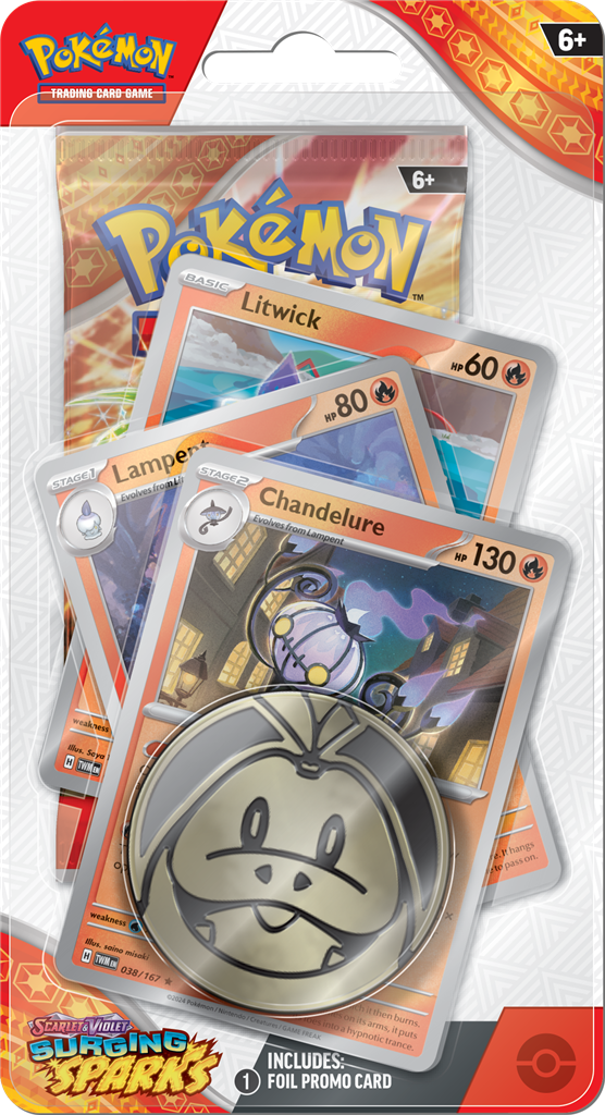 Surging Sparks Premium Checklane Blister Litwick