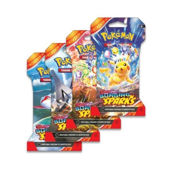 Surging Sparks Sleeved Booster (1 Stuk)