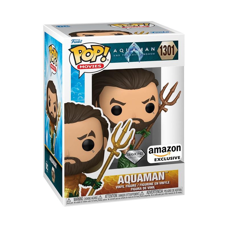 aquaman funko pop amazon exlusive diamond