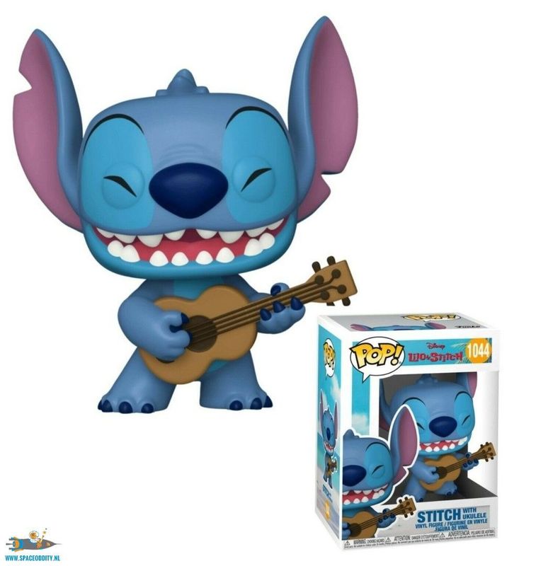 stitch with ukulele funko pop