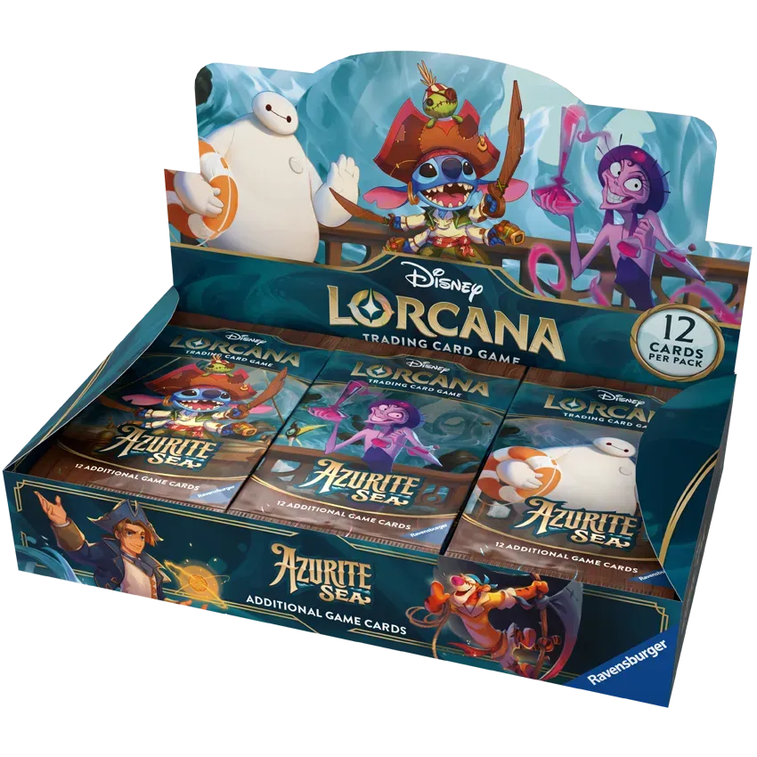 Disney Lorcana TCG - Azurite Sea Booster Box - English