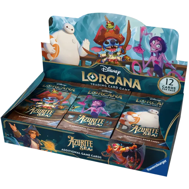Disney Lorcana TCG - Azurite Sea Booster Box - English