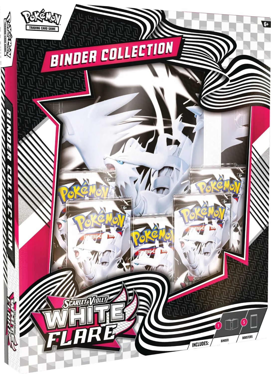 White flare binder collection pre order