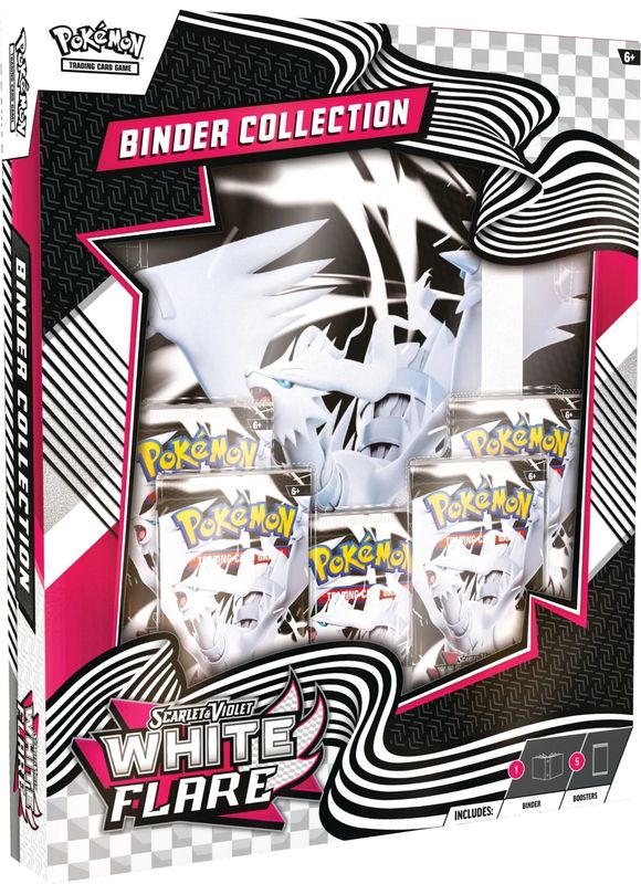 White flare binder collection pre order