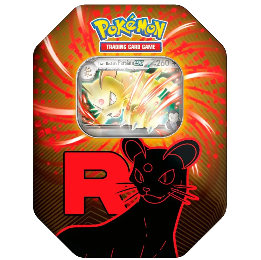 Pokémon TCG: Team Rocket Tin (Persian)