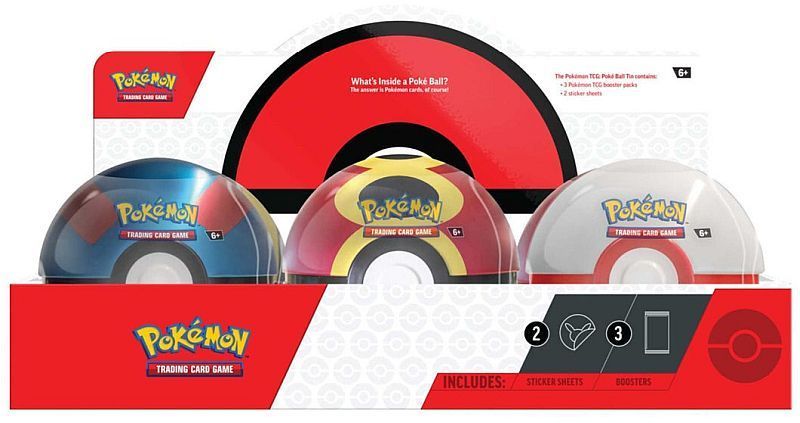 Poke Ball tin display (6) 2025