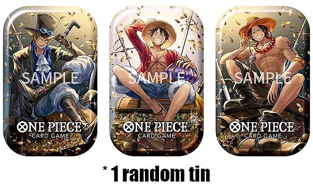One Piece Card Game TS03 Tin Pack Set (2 Boosters) pre order