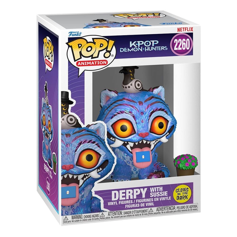 K pop demon Hunter funko derpy glow in the dark
