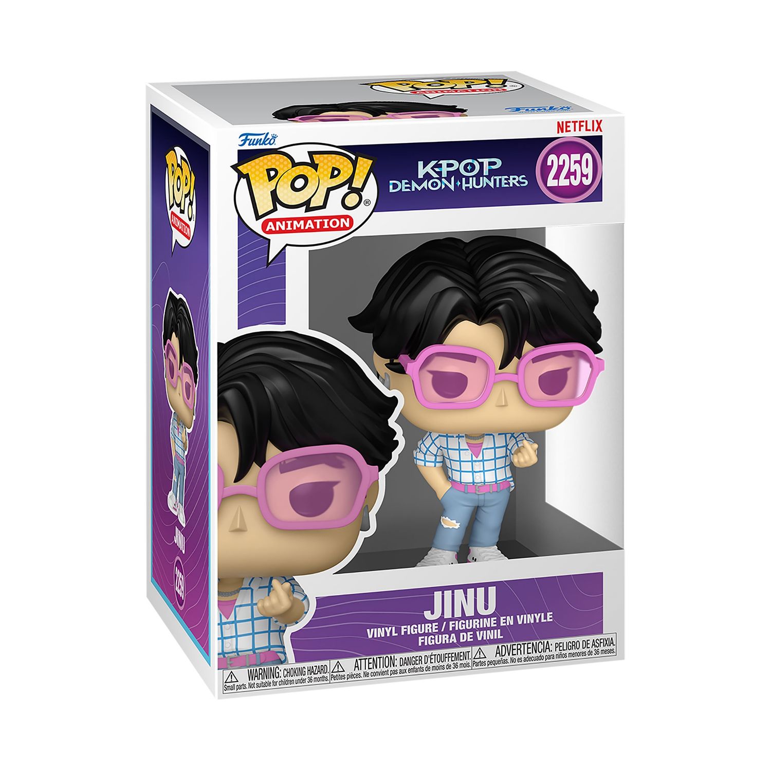 K pop demon Hunter funko pop jinu