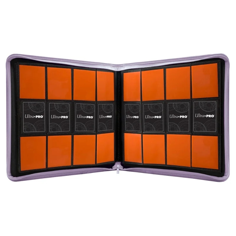 Ultra Pro - Vivid 12-Pocket Zippered PRO-Binder - Purple