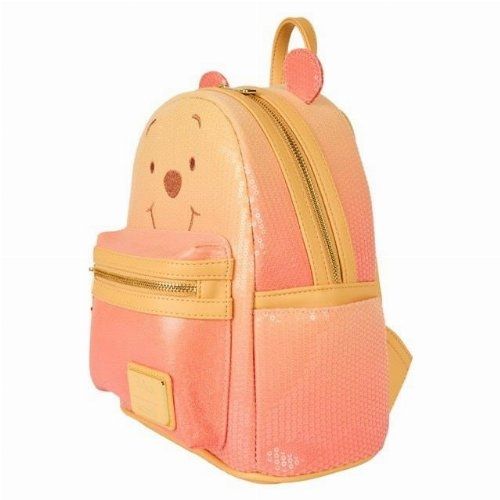 Loungefly - Disney: Mickey Mouse Glitter Convertible Backpack & Crossbody Bag