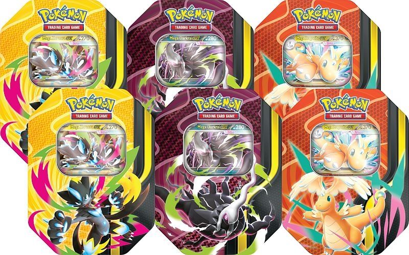 Pokemon 2026 Mega Forces Collector's Tin Display/Case