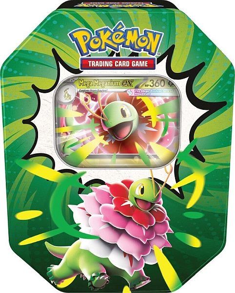 Pokémon Mega Meganium ex - Mega Evolution: Ascended Heroes Collector's Tin