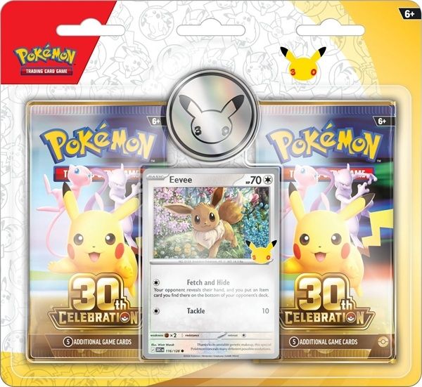 Mega Evolution: 30th Celebration - 2-Pack Blister Collection: Eevee pre order