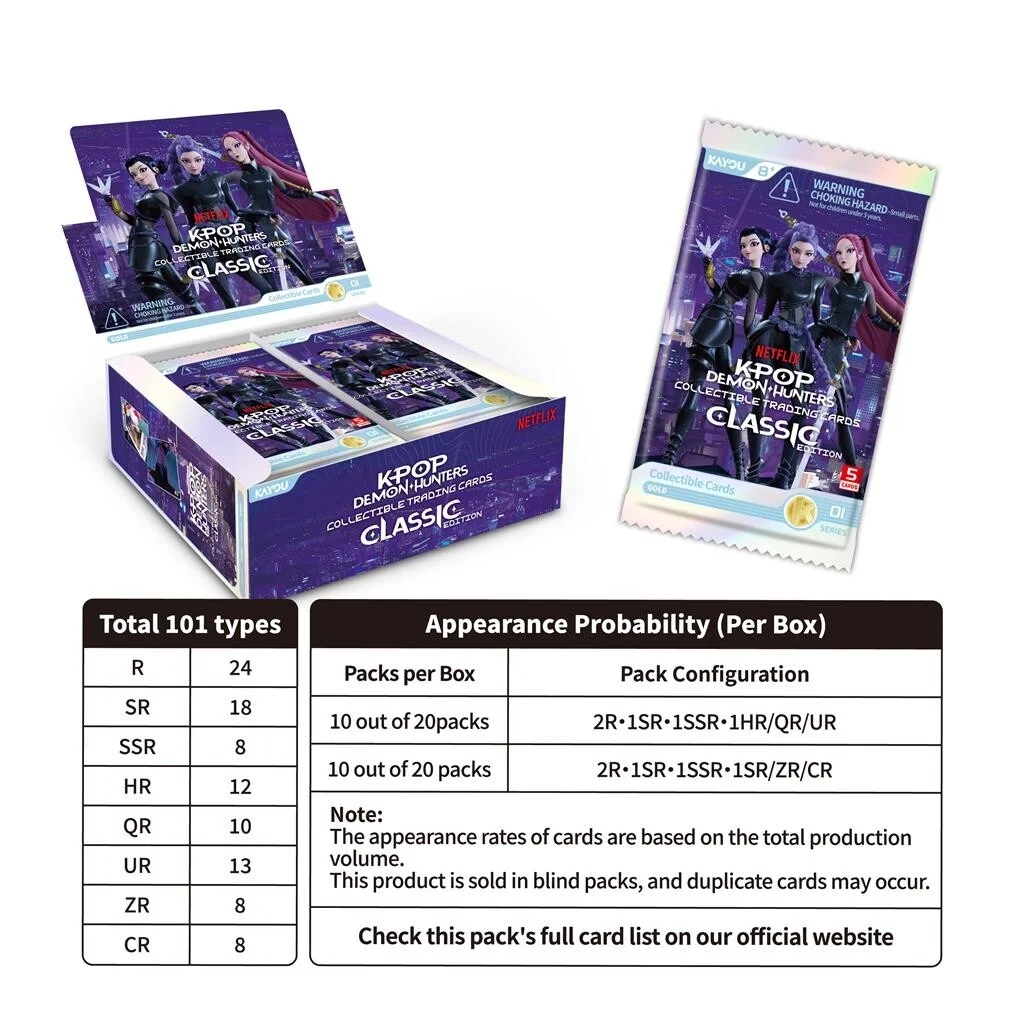KPop Demon Hunters Classic Edition Booster box