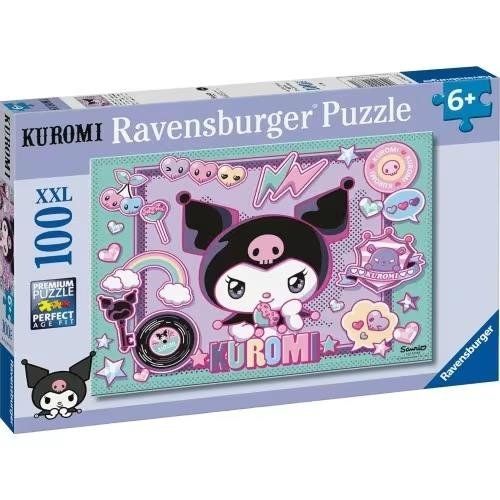 Puzzle 100 XXL pieces - Sanrio: Hello Kitty and Friends - Kuromi