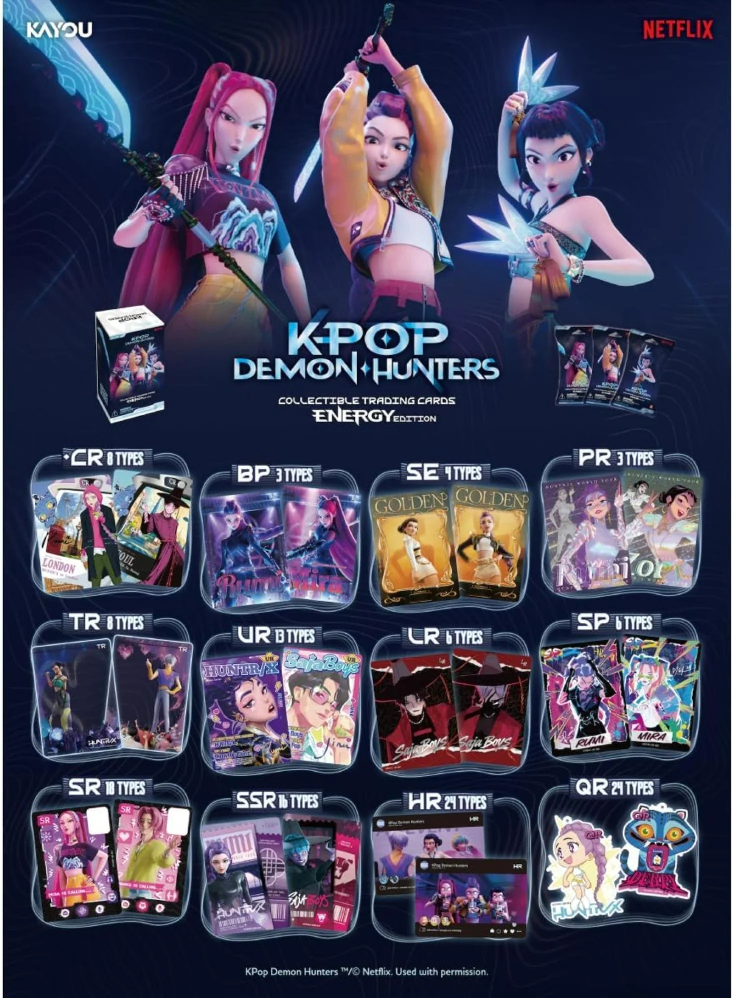 KPop Demon Hunters Energy Edition Booster Box