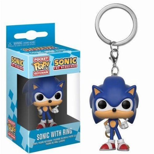 Funko Pocket POP! Keychain Sonic the Hedgehog - Sonic with Ring Figure