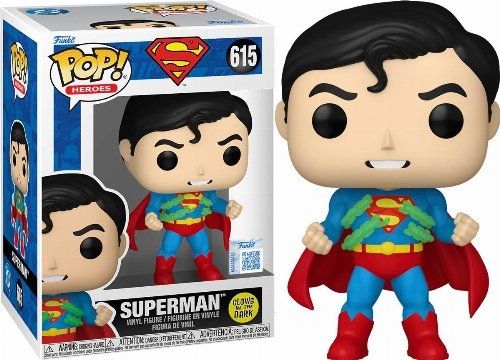 Figure Funko POP! DC Heroes: Superman - Superman (Metropolis Suit) (GITD) #615 (Exclusive)