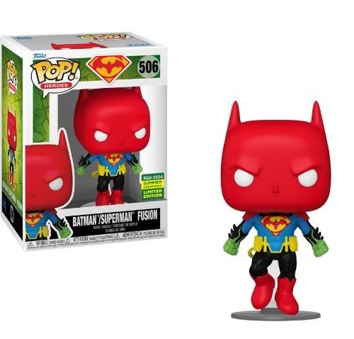 Figure Funko POP! DC Heroes - Batman/Superman Fusion #506 (SDCC 2024 Exclusive)