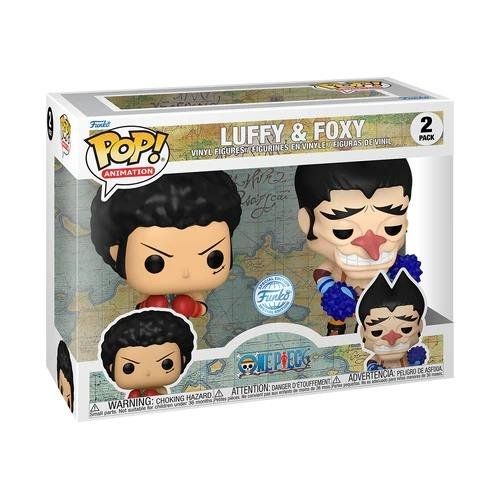 Figures Funko POP! One Piece - Luffy & Foxy 2-Pack (Exclusive)