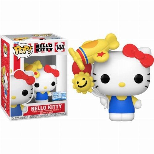 Figure Funko POP! Sanrio: Hello Kitty & Friends - Hello Kitty with Plane Balloon #144 (Exclusive)