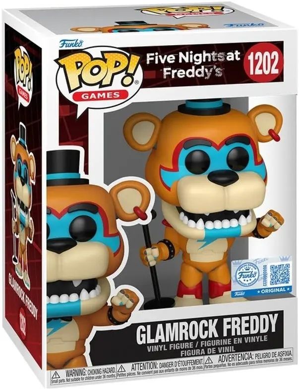 Funko Pop! figuur Five Nights at Freddy's Glamrock Freddy (exclusief)