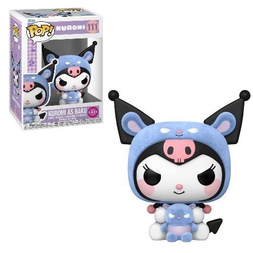 Figure Funko POP! Sanrio: Hello Kitty and Friends - Kuromi as Baku (Flocked) #111