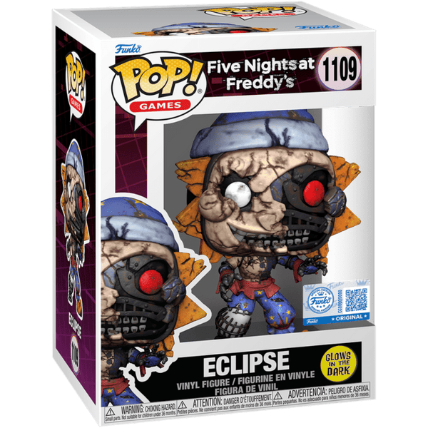 Funko Pop! Games: Five Nights at Freddy’s – Eclipse (Glow in the Dark) #1109 Special Edition Exclusive
