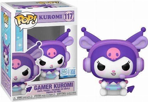 Figure Funko POP! Sanrio: Hello Kitty and Friends - Gamer Kuromi #117 (Exclusive)