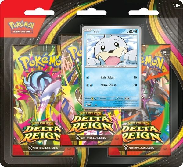 Mega Evolution: Delta Reign 3 pack blister pre order