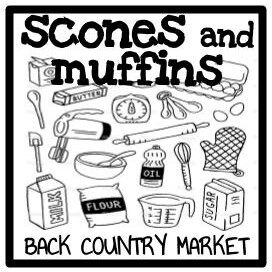 scones & muffins & breakfast quesadillas