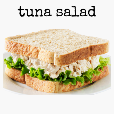 [#3] Tuna Salad on 7 grain with lettuce