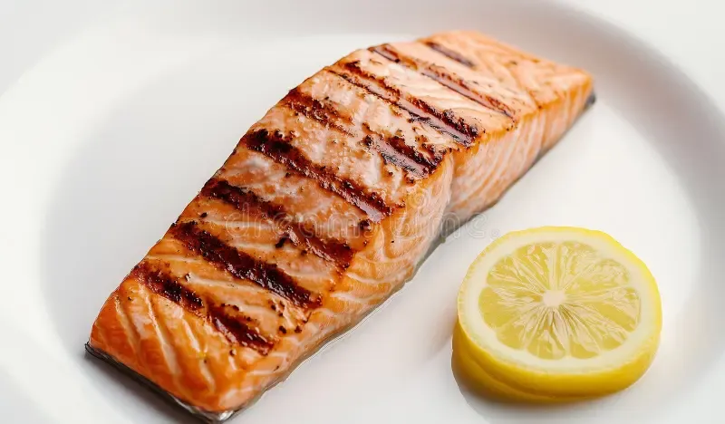 grilled salmon