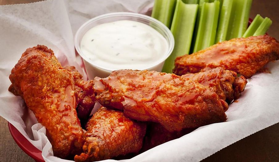 chicken wings [12pcs] with celery &amp; ranch...