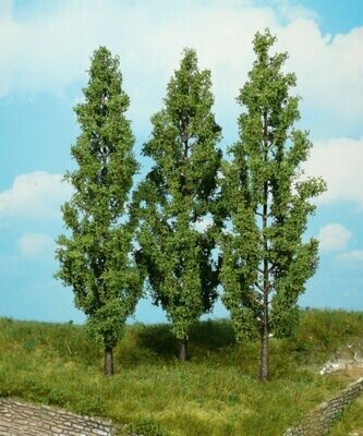 Birnbaum groß 2 Stck je 14 cm hoch Heki HO Bäume 19101   #E