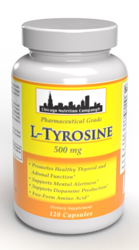 L-Tyrosine 300mg - 120 Veg Caps