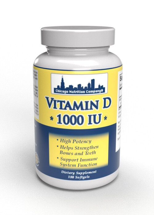 Vitamin D  1000 IU - SoftGels