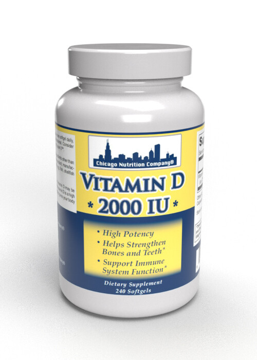 Vitamin D  2000 IU - 240 Softgels
